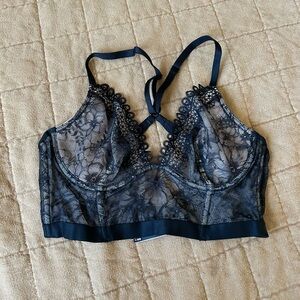 Victoria’s Secret black corset bra